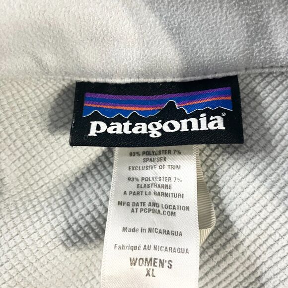 Patagonia Jacket Womens XL Adze Softshell Polar‎ Tech Full Zip Outdoors Hiking - Picture 5 of 9